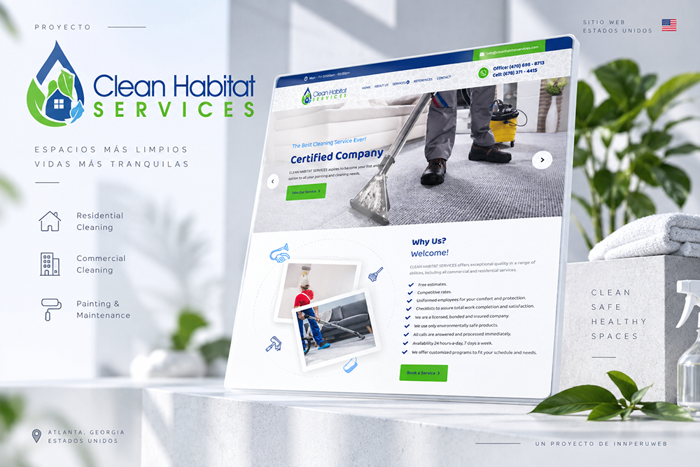 Proyecto web desarrollado por InnPeru Web